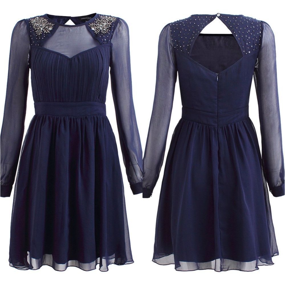 London Dress Company Navy Cathy Dress